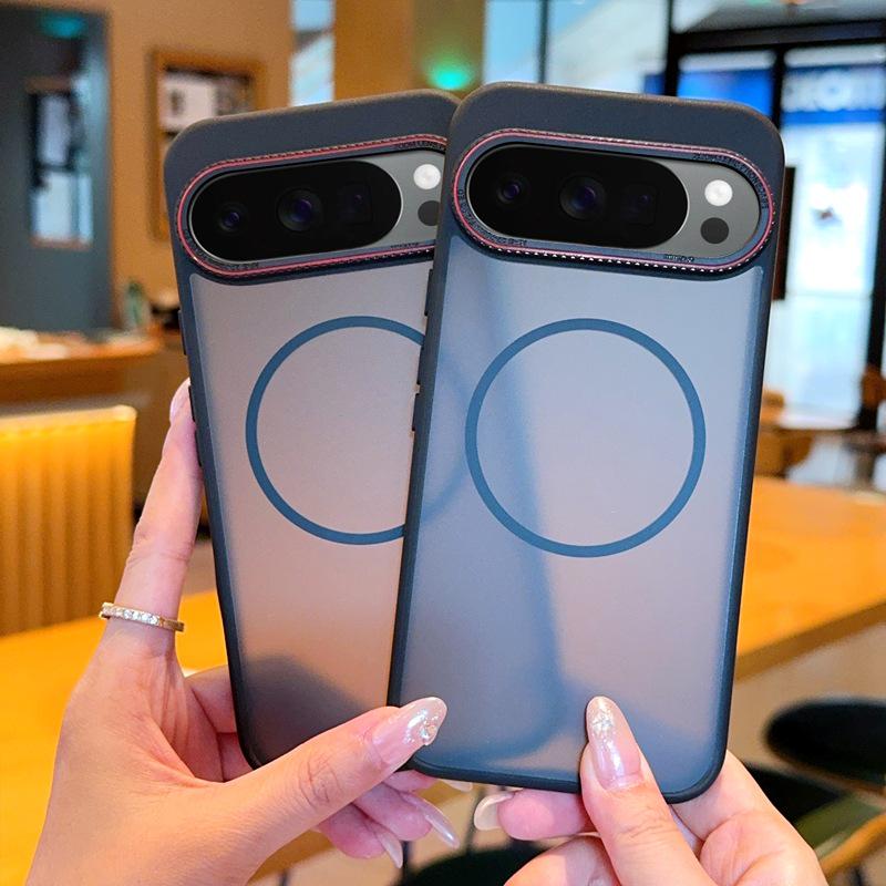 Магнитный Матовый Полупрозрачный Защитный Чехол для Телефона Google Pixel 10 Pro XL