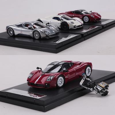 Hone Модель 1:64 Утопия Литая металлическая модель автомобиля Игрушка Прикрепленная модель двигателя