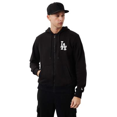 MLB League Los Angeles Dodgers Essential Толстовка на молнии, мужская черная толстовка