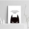 COLORFULBOY Super Hero Modern Black White Wall Art Canvas Painting Posters And Prints Wall Pictures For Living Room No Frame