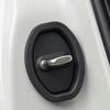 4Pcs Silicone Car Door Latch Protective Cover Universal Shock Absorption Door Lock Cover Anti-Rust Door Lock Shield for Vehicle Lock Cylinder