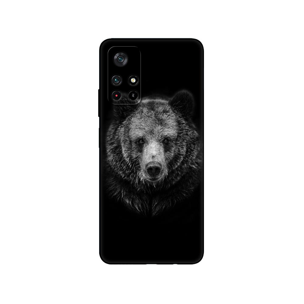 Для POCO M4 Pro 5G Чехол Мягкая силиконовая задняя крышка Для Xiaomi POCO M4 Pro 5G Чехлы для телефонов POCO M4Pro 5G 2021 6,6-дюймовый черный чехол из ТПУ