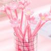 Flower Cherry Soft Silicone Gel Pen Student Girl Heart Black Pen Small Fresh Cute Signature Pen