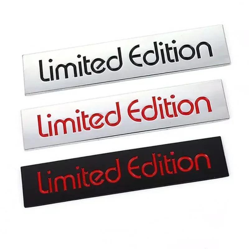 3D Metal Letters LIMITED EDITION Logo Rear Trunk Car Emblem Badge Sticker Decals For Volkswagen VW Golf Touareg AccessoriesLP10
