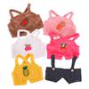 30Cm Hyaluronic Acid Duck Doll Accessories Clothes Doll Dress Up Suspender Pants