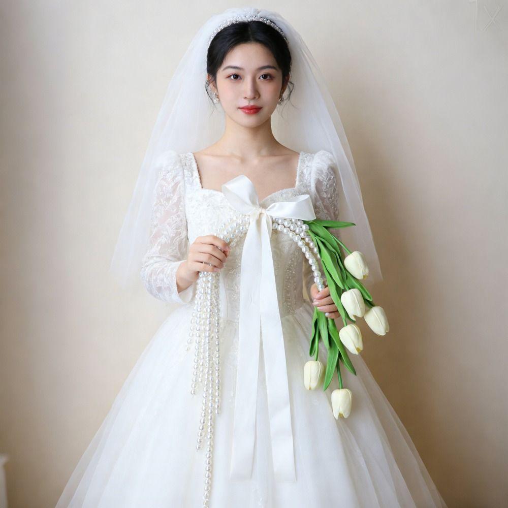 Многоразовые Декоративные Свадебные Цветы Удобная Ручка Свадебные Аксессуары Свадебная Вечеринка