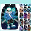 Прочный 17-дюймовый рюкзак Undertale Sans для детей с регулируемыми лямками и стильным дизайном