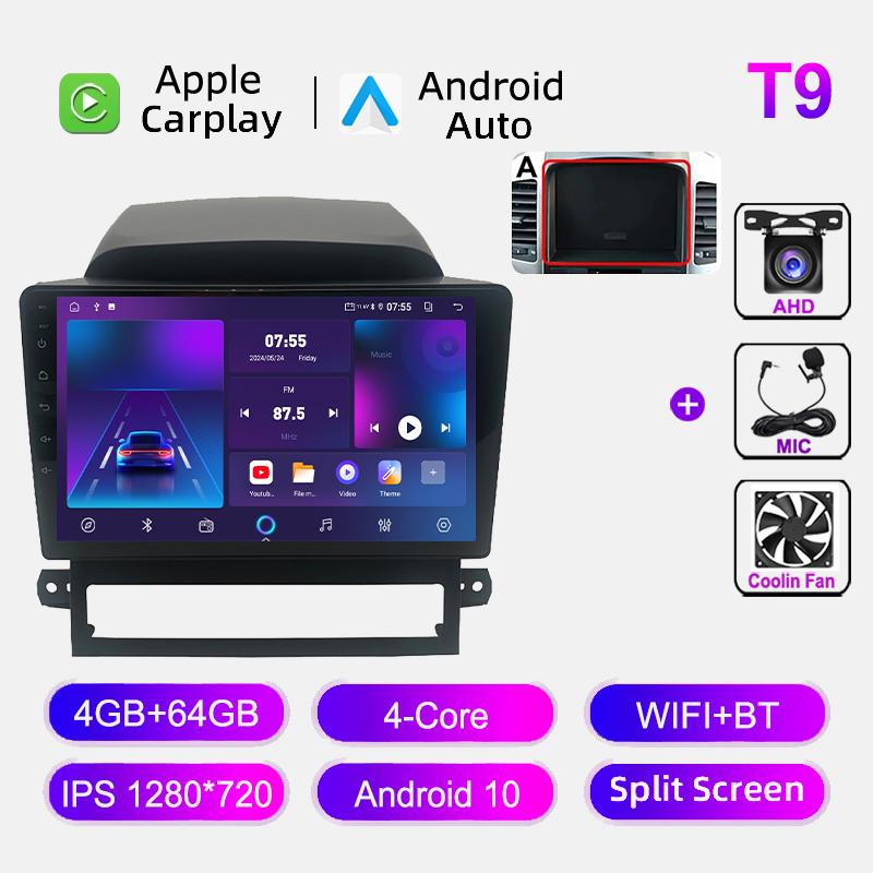 Навигация GPS автомобильное радио для Chevrolet Captiva 2008-2012 WIFI 4G Carplay Android Auto Autoradio Мультимедиа Видеоплеер No 2din