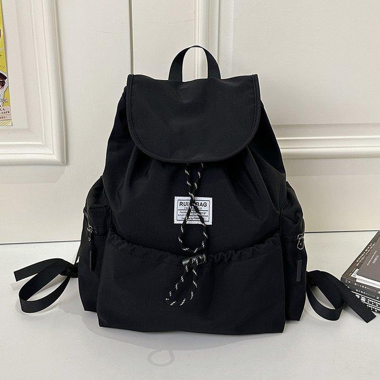 Schoolbag College Student Commuter Backpack Travel New Casual Nylon Large Capacity Backpack Lightweight Backpack School Bag