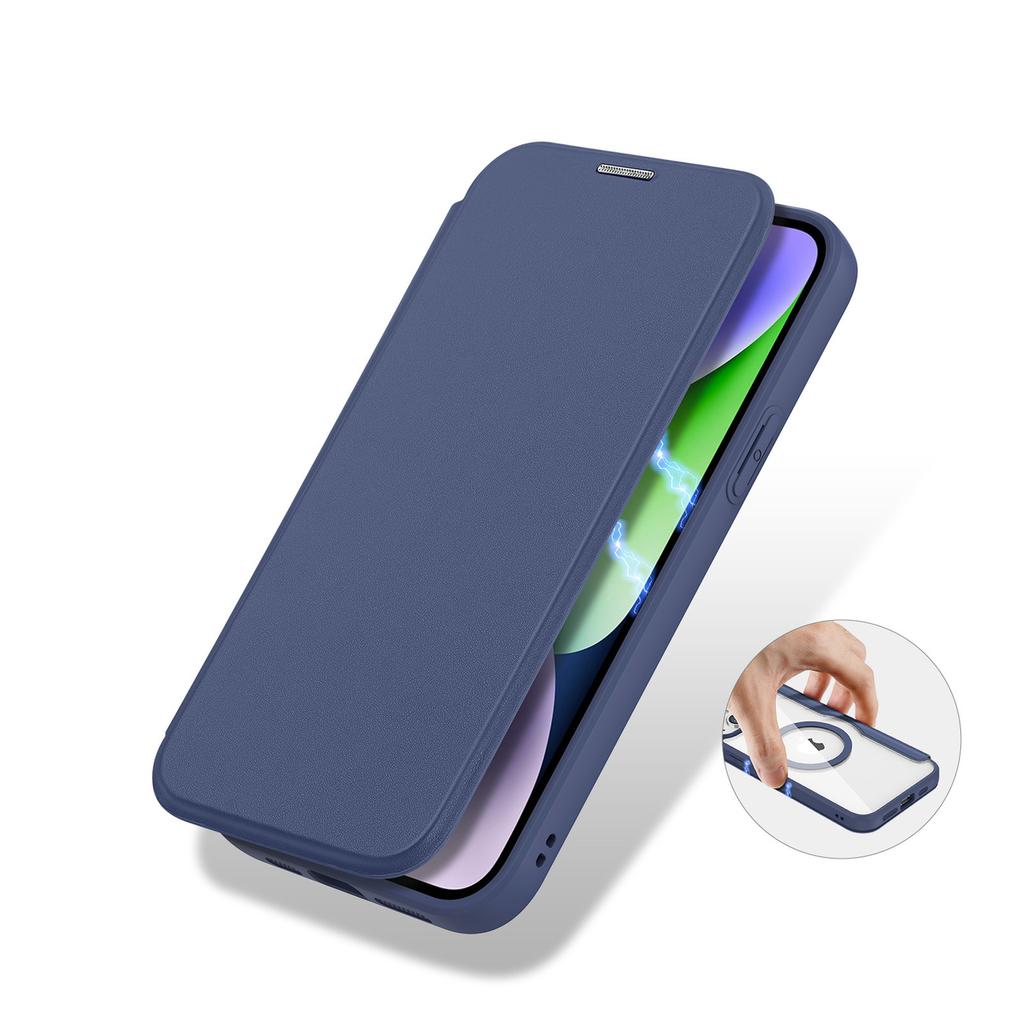 Dux Ducis Skin X Pro Case with MagSafe & Cover for iPhone 15 Plus - Blue