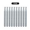 10Pcs/Box WellCK FG Dental Carbide Burs Dia 1.6mm For High Speed Tungsten Steel Burs FG330 FG556 FG245 FG34