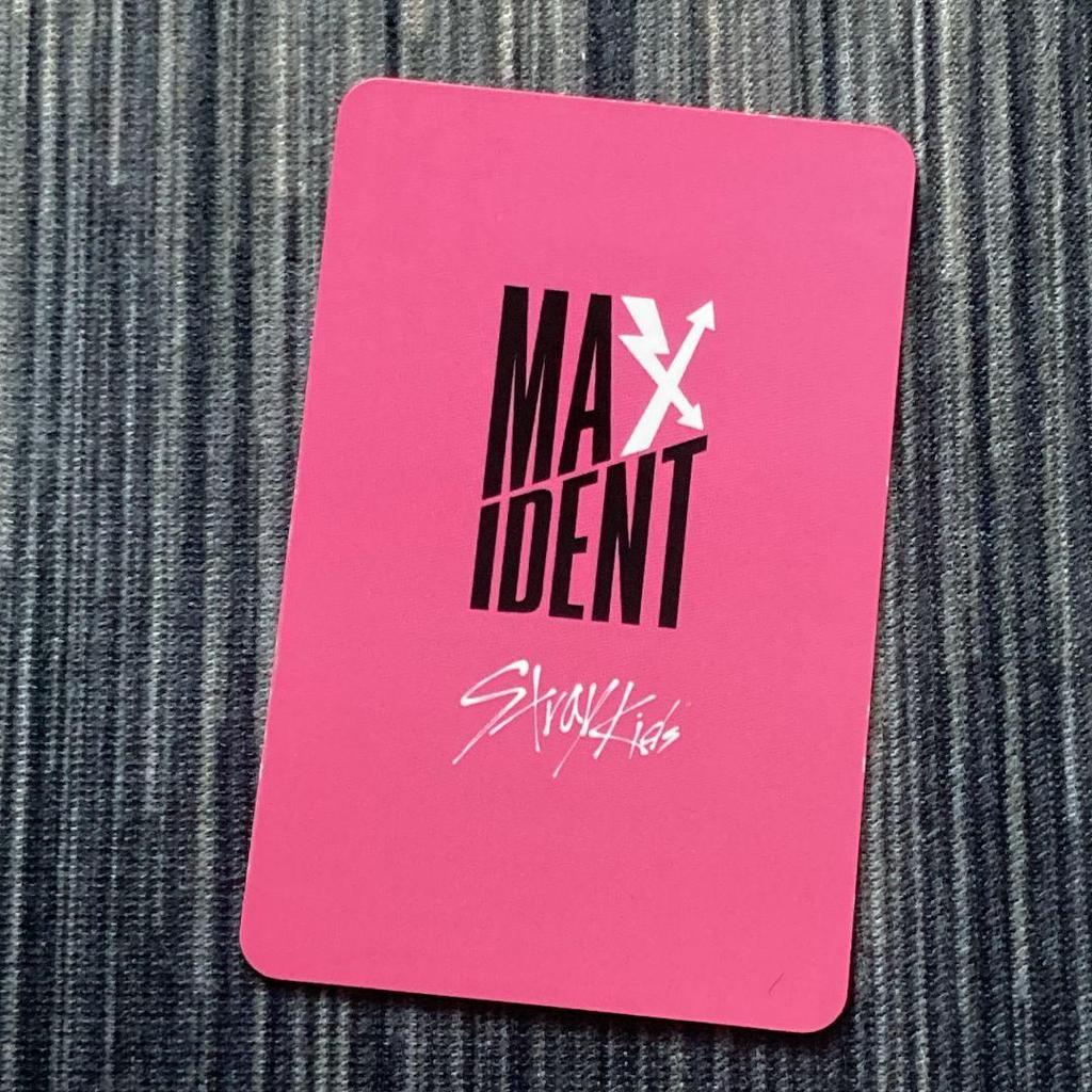 [Б/У] StrayKids Феликс Публичная трансляция MAXIDENT 1-я неделя Торговая карта Санок