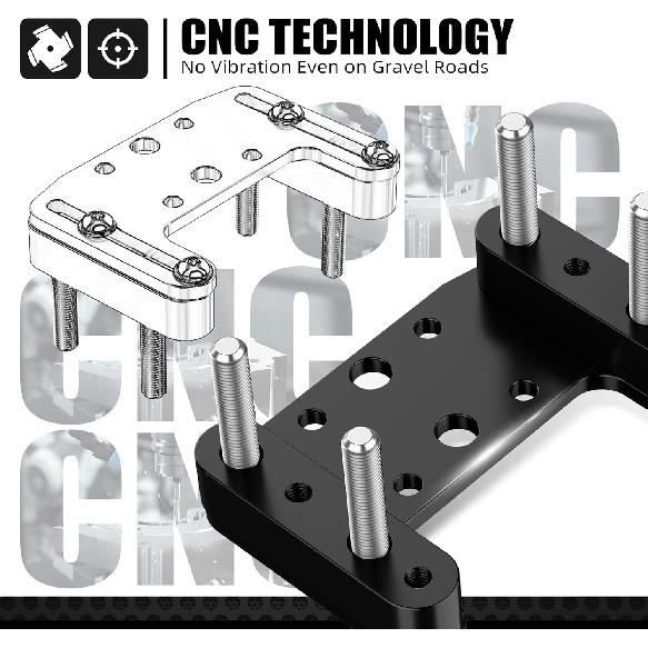 NICECNC GPS Stout Mount Top Bar Clamp Handlebar Compatible with KTM 125-530 SX/SX-F/EXC/EXC TPI/EXC-F/XC/XC-F/XC-W/XC-W TPI/XCF-W 2004-2023 690