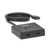 Двунаправленный переключатель Club3D USB Type-C, 8K60 Гц/4K120 Гц, 10 Гбит/с, PD3.0, 100 Вт, 2 входа/1 выход (CSV-2511)