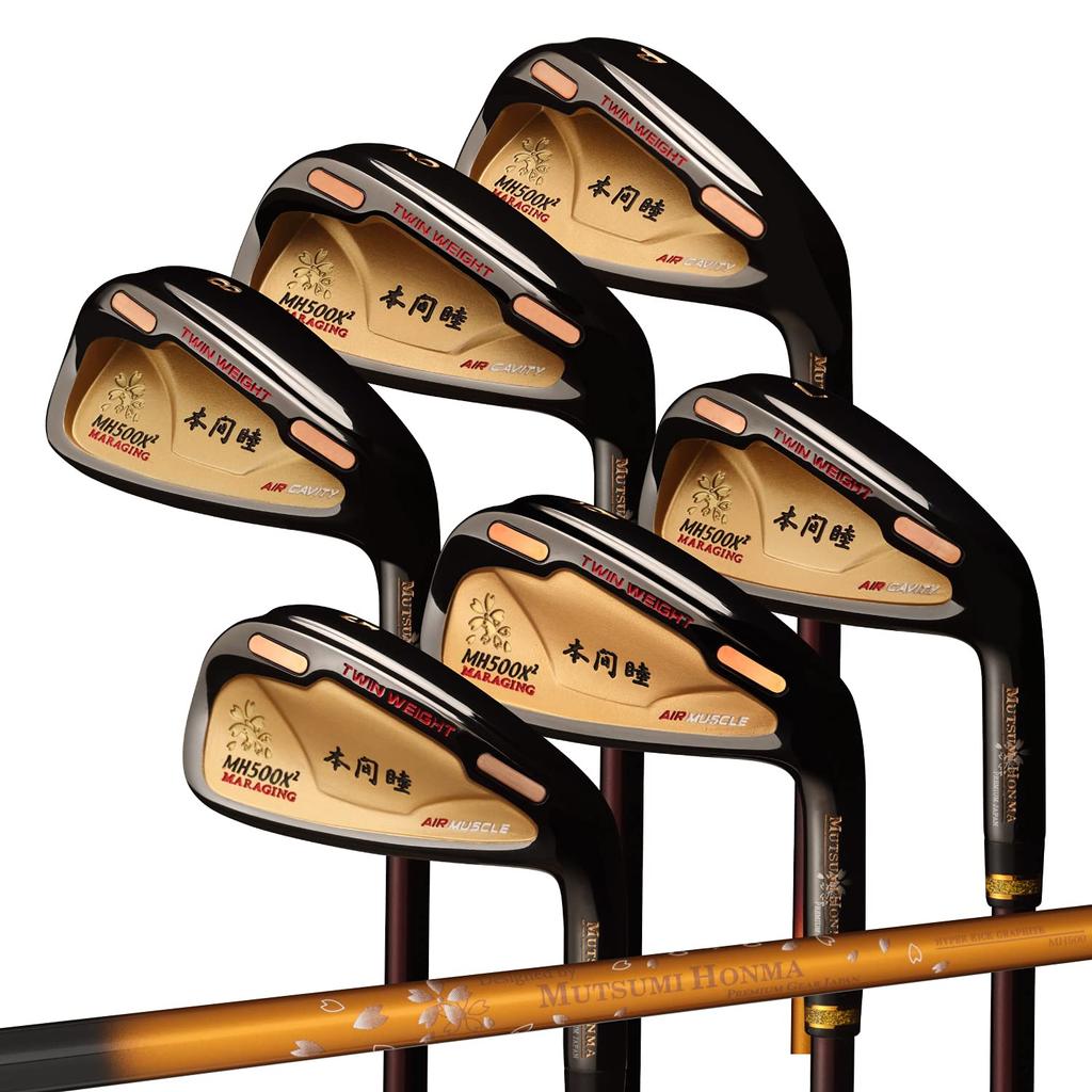 MUTSUMI HONMA MH500X2 Железный гибридный набор из 6 предметов (SR)