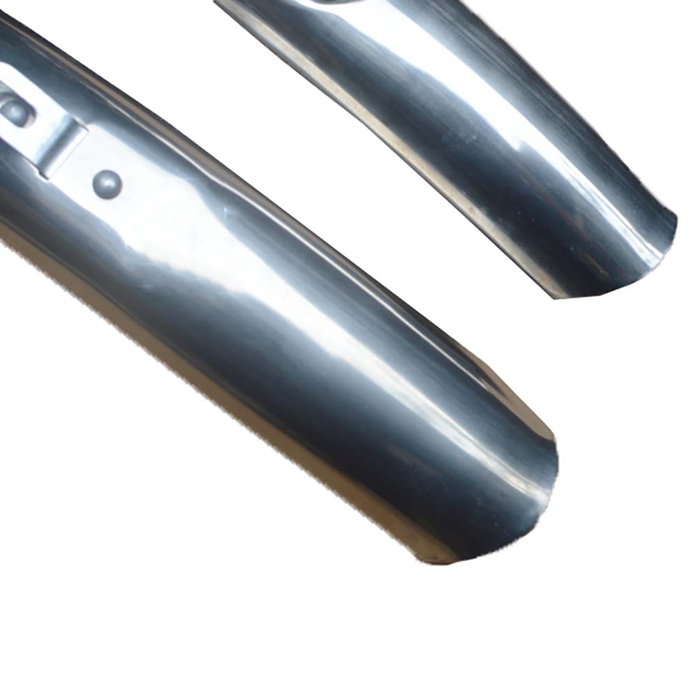 1 пара брызговиков для шоссейного велосипеда 700c 27'' велосипедные передние и задние крылья серебристые