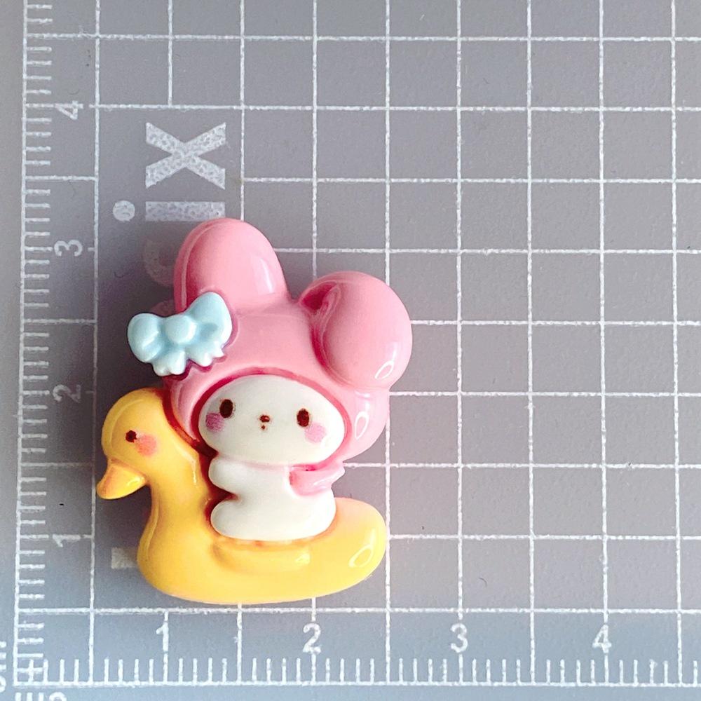 Милые мультяшные животные, смоляные аксессуары для DIY чехлов для телефонов и аксессуаров для волос