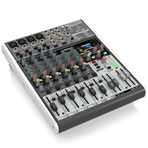 Аналоговый микшер Behringer USB Аудиоинтерфейс 8-канальный Педаль эффектов XENYX X1204USB