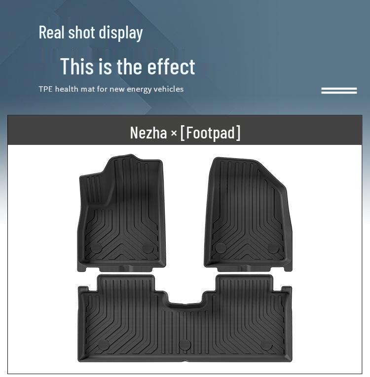 Custom TPE Floor and Trunk Mats for 2023-2024 Nezha X - Eco-Friendly and Tailored Fit