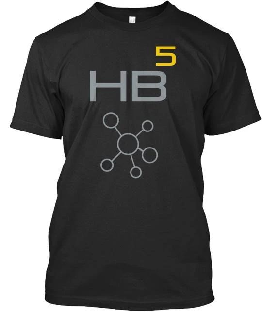 Футболка в честь 5-летия Hb, Сделано в США, Размеры от S до 5XL