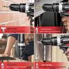 High-Power Two-Speed Lithium Electric Drill & Screwdriver with Impact Function