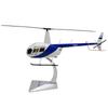 1/32 ROBINSON R44 Военно-воздушные силы Металлическая армейская модель Коллекционные предметы Подарки Декор для офиса