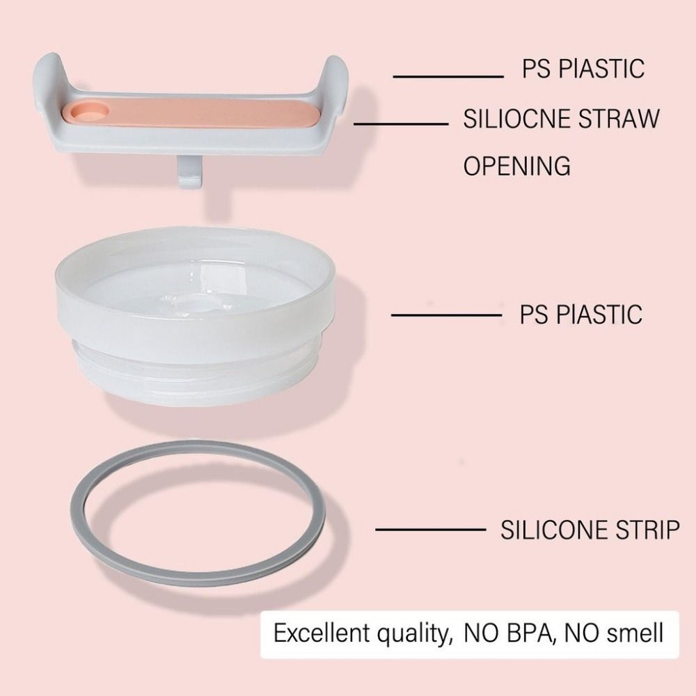 1Pcs Themos Cup Cap Tumber Plastic Lids Durable Bottle Cover