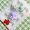 Силиконовые эпоксидные формы DIY Craft Molds Home Table Decorations DIY Ornament Forms в форме маленького медведя Silicone Material