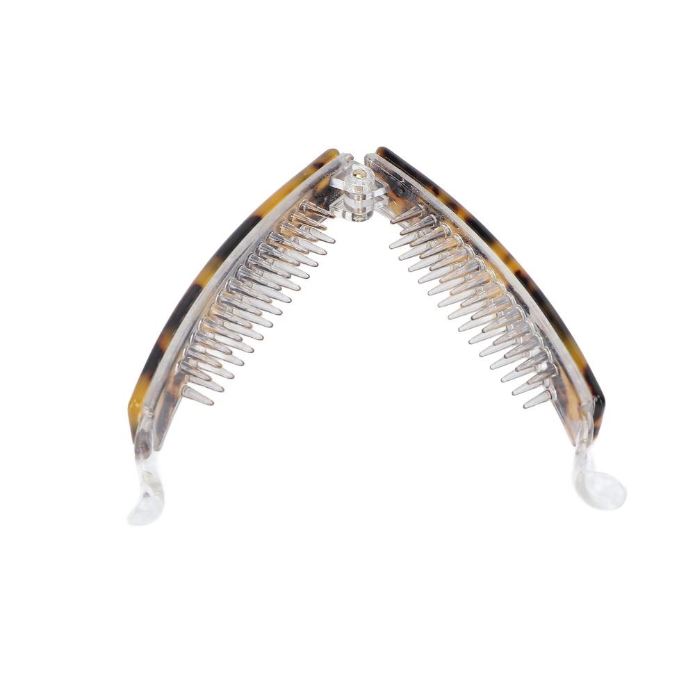 Tortoiseshell Hair Claw Strong Claws Nonslip Hair Clip Volumizing Hair Banana Clip For Women