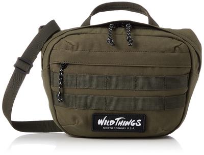 Сумка Wild Things Наплечная Горизонтальная со Ручкой и Ключом Военный Оливковый WT-380-3005 Сумка, Крючок,