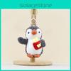Penguin Plush Keychain Toy With Pp Cotton Filling For Bag Keychain Decoration