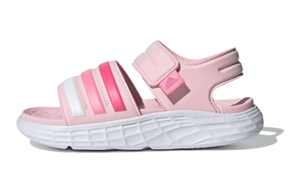 adidas Сандалии Duramo Athleisure Нескользящие Амортизация Быстросохнущие Детские Сандалии Розовые Kids' ID3534