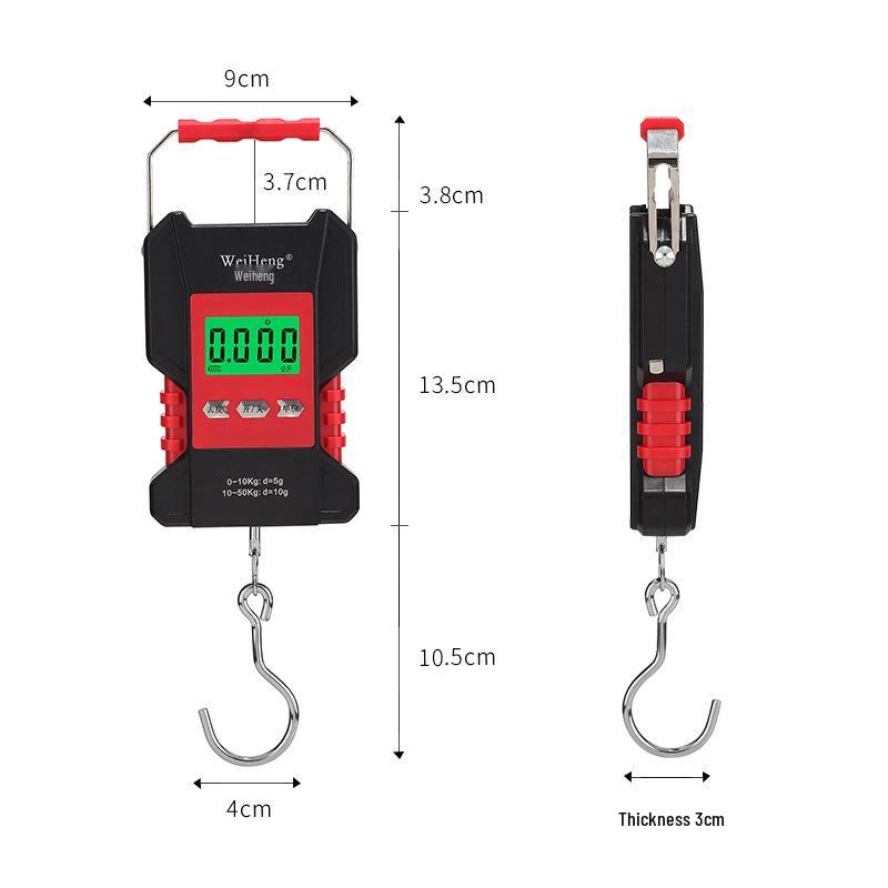 Weiheng WH-A28 Waterproof Rechargeable Handheld Electronic Scale for Groceries and Express Delivery