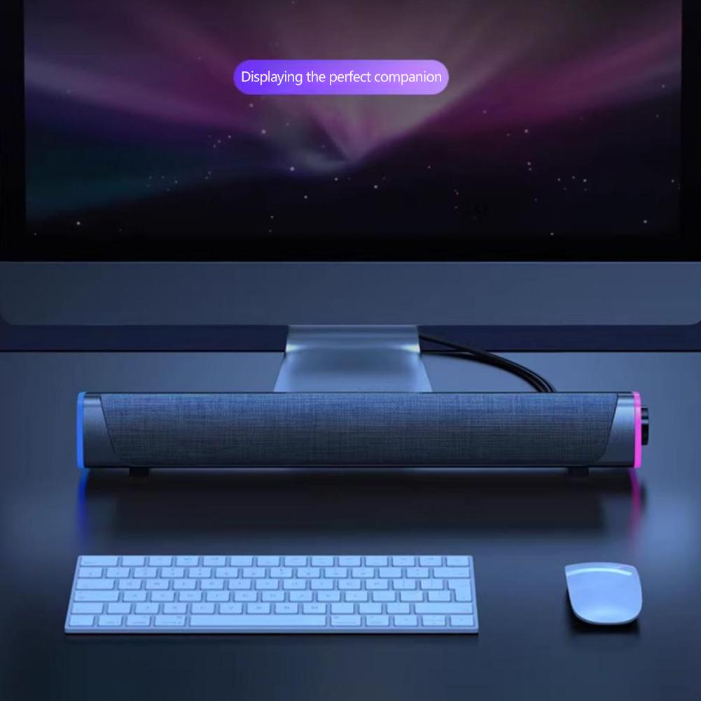 4D Bluetooth Динамик Саундбар Стерео Звук Сабвуфер Компьютерный Динамик Для Macbook Ноутбука Ноутбука ПК Музыкальный Плеер Проводная Акустическая Система