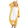 Giraffe Onesie For Adults One-piece Pajamas Halloween Costume Christmas Kigurumi Full Body Costume