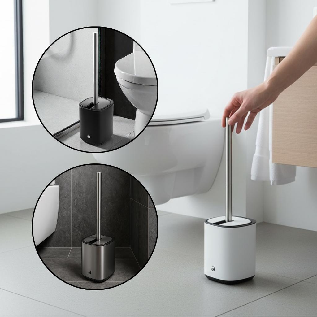 SYNTRA White Matte Toilet Brush