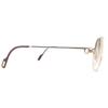 Great Cartier Glasses Trinity Two Bridges Silver mens Used