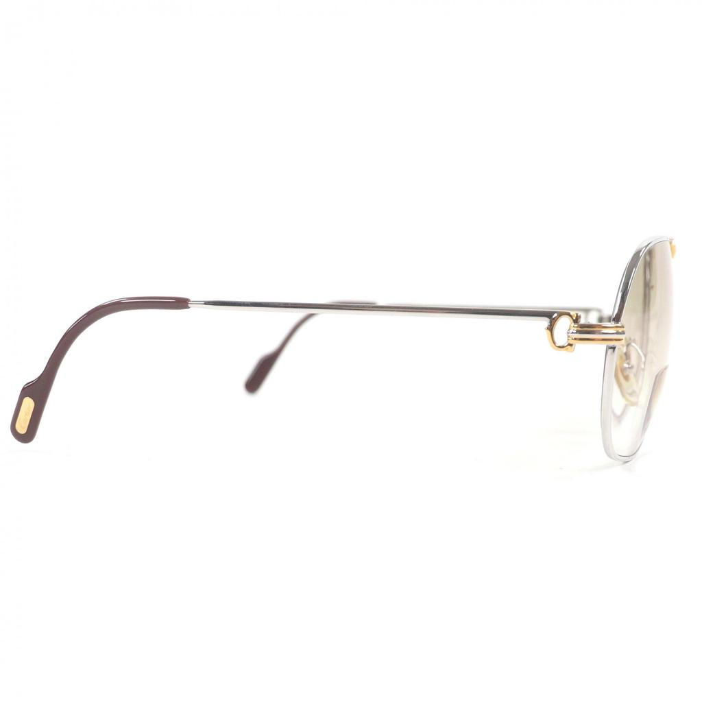 Great Cartier Glasses Trinity Two Bridges Silver mens Used