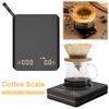 Electronic Coffee Scale with Timer Rechargeable Mini Pour Over Drip Espresso Scale LED Display High Precision Kitchen Scale 0.1g