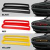 Для 2015-2026 Dodge Challenger Черные Красные Желтые Вставки Решетки Защитная Накладка 2 шт. Передняя Решетка