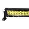22 Inch Offroad LED Light Bar 120W Combo Beam Curved Yellow Fog Lamp for Jeep 4x4 ATV 4WD Truck SUV 12V 24V LED Work Light