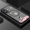 Магнитный матовый чехол для телефона для iPhone 16 15 Pro 14 13 Pro Max 16e 14 для Magsafe Мультяшный узор с астронавтом Жесткая задняя крышка Fundas