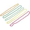 Fiestas Guirca Womens/Ladies Neon Beaded Necklace (Pack of 4)