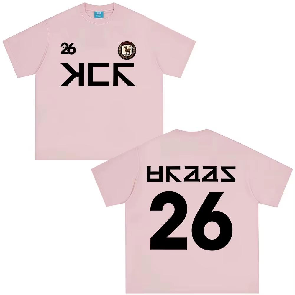 2026 Summer New Style Black March Unisexs Tshirt Fashionally Popular Unisexs And Unisexs Same Style Roundneck Printed Tshirt