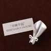 French Style Flower Insertable Brooch Vintage Metal Corsage Ornament  Western-style Clothes