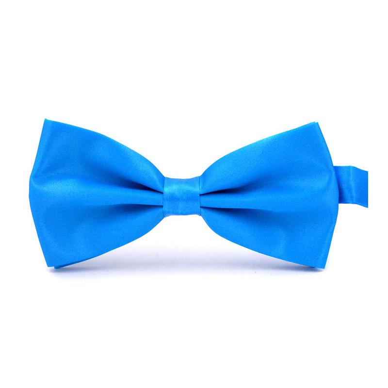 Double Bow Tie Men's Solid Shiny Casual Adult Multi Multi Colours