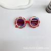 Модные детские солнцезащитные очки Ac Pieces Personality Cute Flower Детские солнцезащитные очки для мальчиков и девочек Модные очки Tide