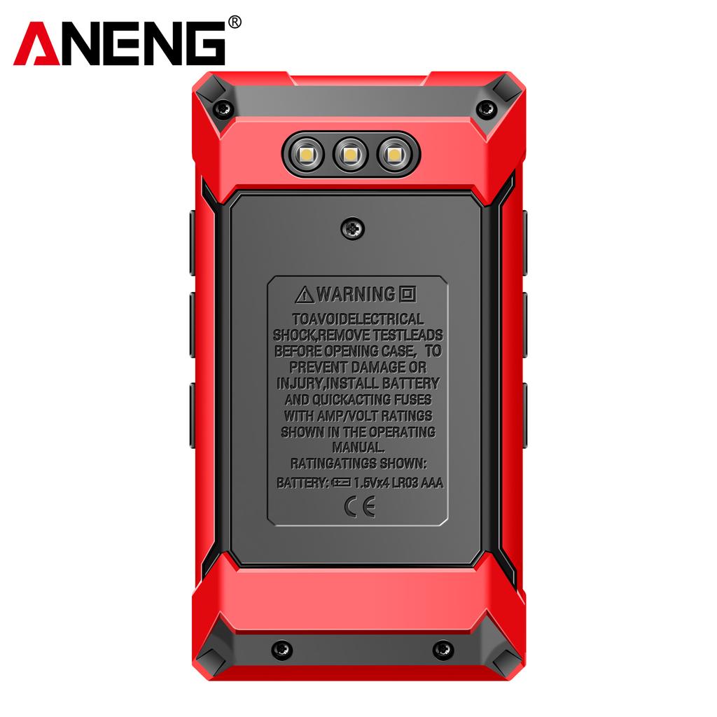 Цифровой мультиметр ANENG, тестер Smart Touch с автоматическим выбором диапазона, 9999 отсчетов, перезаряжаемый, противосгорающий, Ом