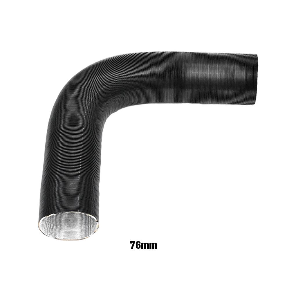 Metal Lightweight And Durable Aluminum Foil Corrugated Air Inlet Pipe For Car Air Heater Anti-shock