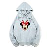 Couple Outfit Cartoon Disney Mickey Minnie Spring and Autumn Long Sleeved Hoodie for Women and Men Loose Casual Fashion Jacket